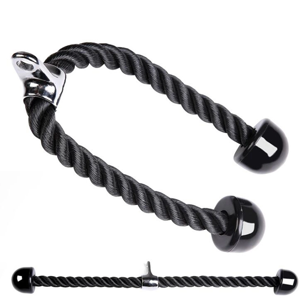 Triceps Rope Pull Down, Fitness Resistance Training Rope Wyz13173