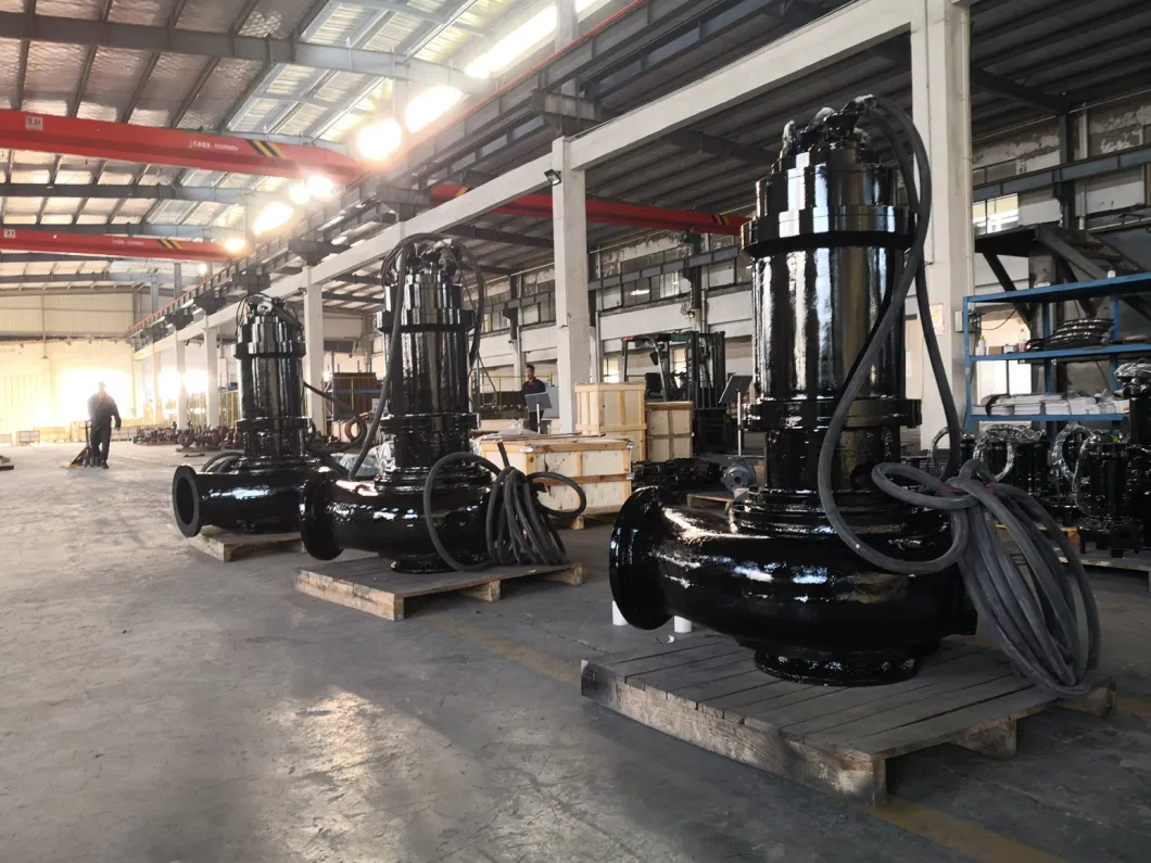 Submersible Wastewater Dirty Water Sewage Pump Industrial Effluent Treatment Station Fixed Mobile