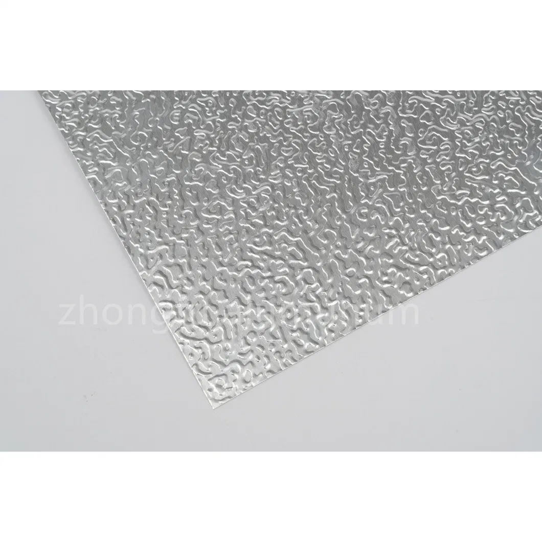 Factory Aluminum Orange Peel Sheet Embossed Checkered Plate for Building Materials