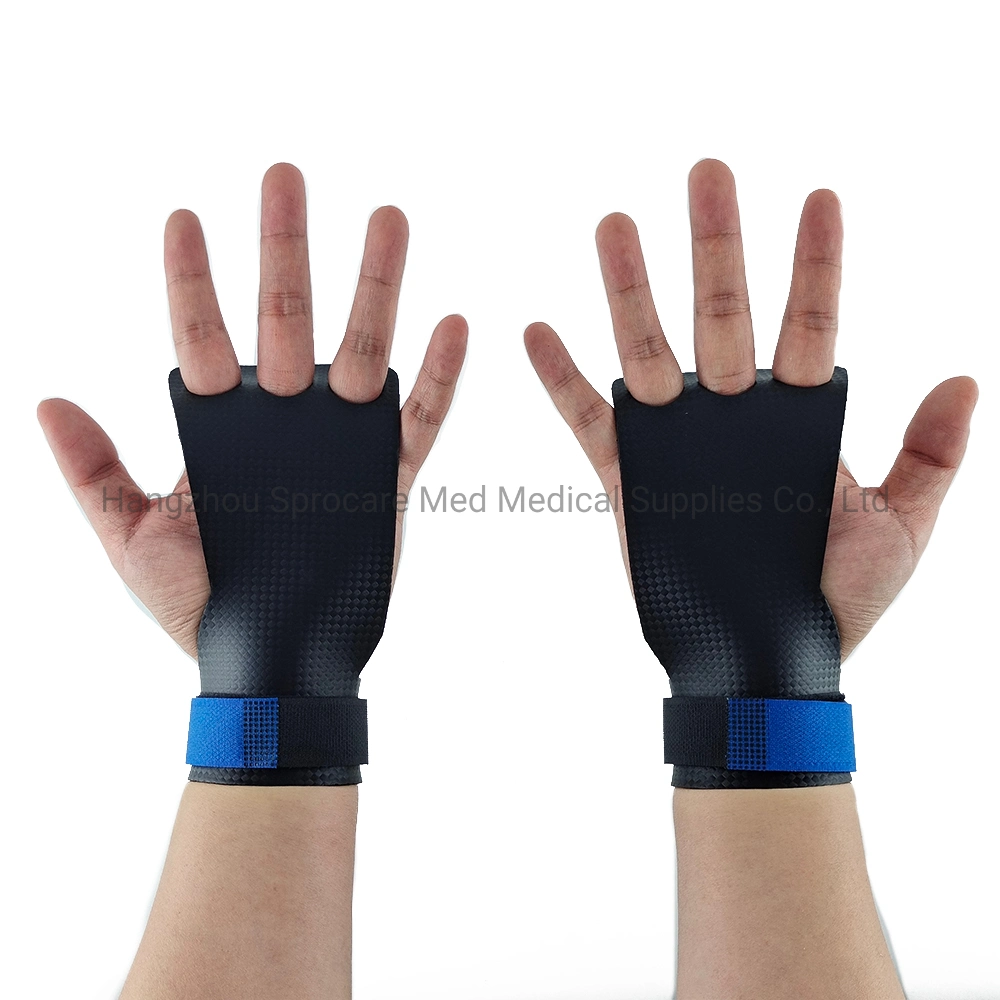 Carbon Fiber Gymnastic Palm Guards Hand Grips for Cross Fitness Training, Work out
