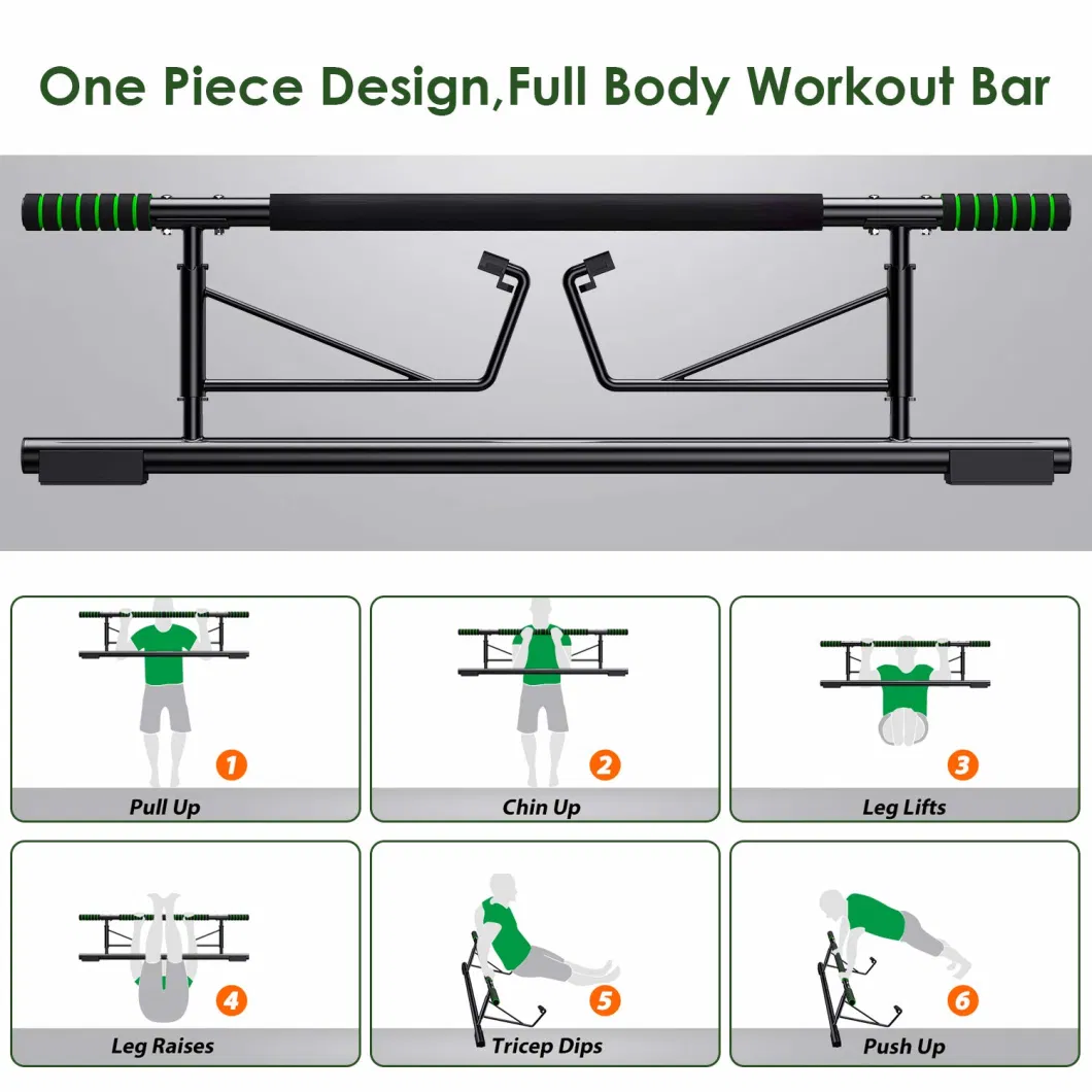 OEM Strength Easy Screw Installation Gym Chin up Training Equipment Pull up Bar