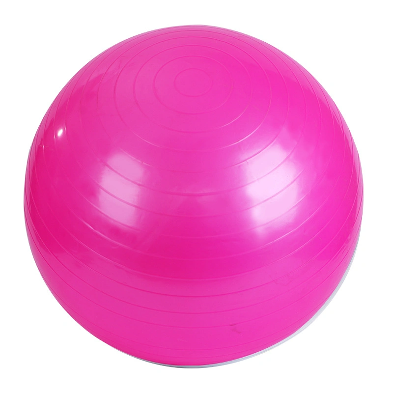 Custom Black PVC High Quality Yoga Ball 45cm 55cm 65cm 75cm 85cm 95cm Eco-Friendly Exercise Pilates Gym for Fitness