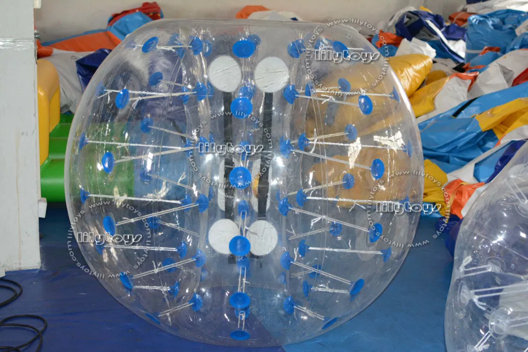 Fashionable Sports Entertainment Football Inflatable Body Bumper Ball for Sale