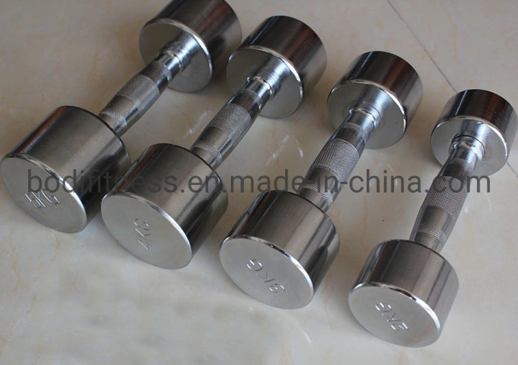 Wholesale Electroplating Dumbbell Gym Dumbbell Electroplating Chrome Dumbbell