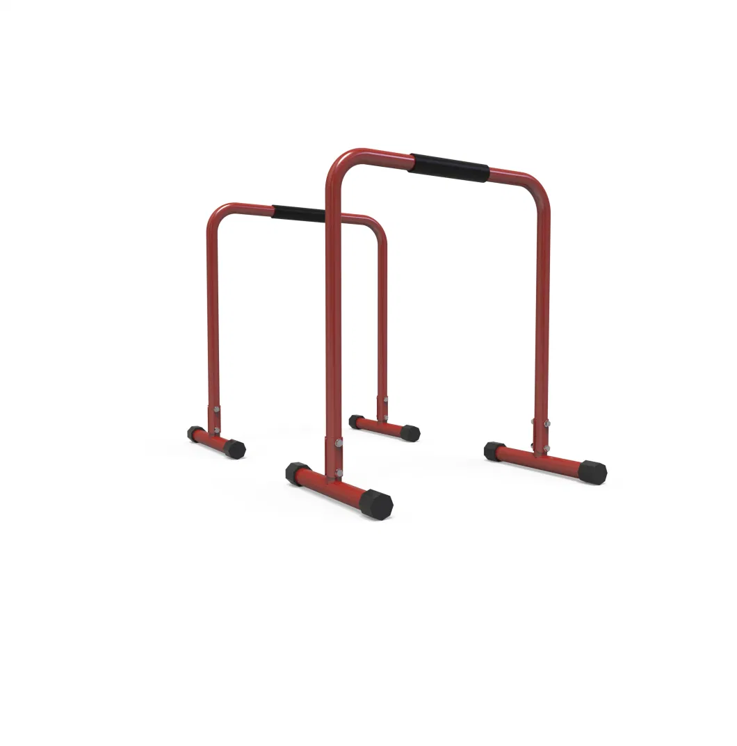 Gym Parallette Equalizer Bar Chin up DIP Push up Parallel Bars Stand DIP Bar
