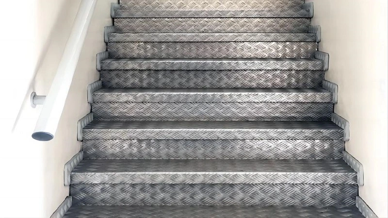 Five Bar Embossed Aluminum Checkered Plate for Anti Slip Floor