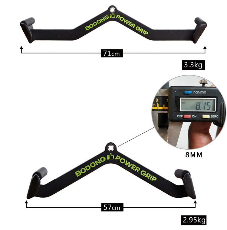 Lat Pull Down Bar Rowing Handle Home Gym Weight Machine Accessories Mag Fitness Grips