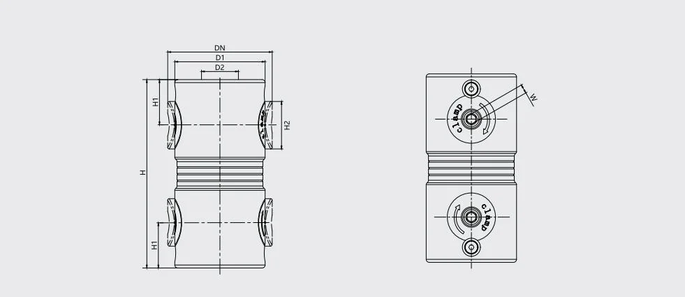 Cp60-125D Fascinating Price New Type CNC Machine Accessories Pull-Down Type Manual Taper