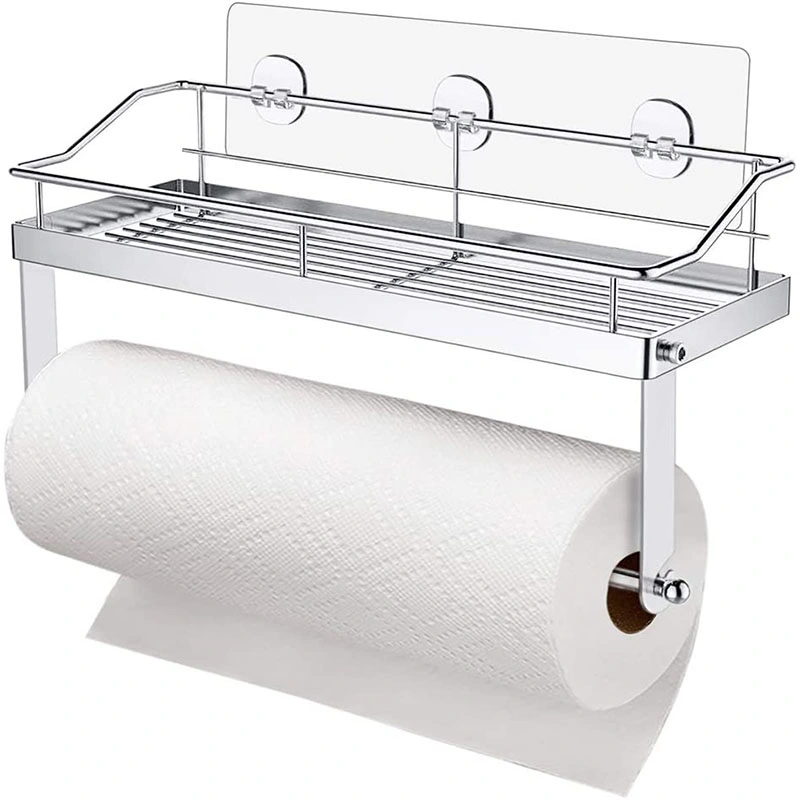 Toilet Tissue Holder Creative Bathroom Toilet Paper Punching Free Storage Rack