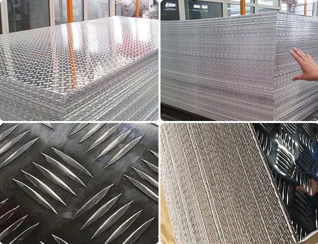 Five bars/ aluminum tread plate/aluminum diamond plate/aluminium checkered plate sheet 3mm 6mm thick aluminium plate