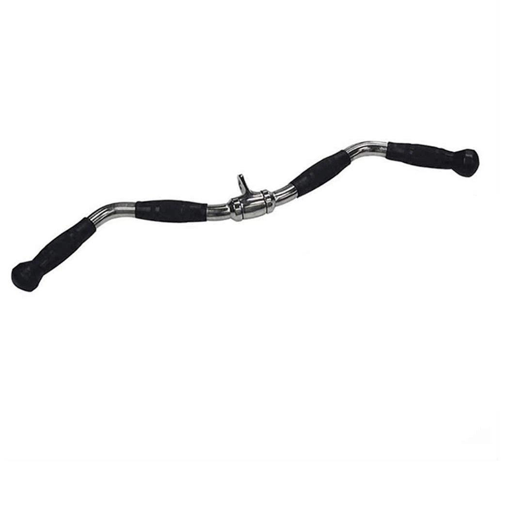 Multi Equipment Pull Down Bar Gym Fitness Cable Attachments Chinning Triangle Bar Wide Grip Pull Down Gym Fitness Accessories