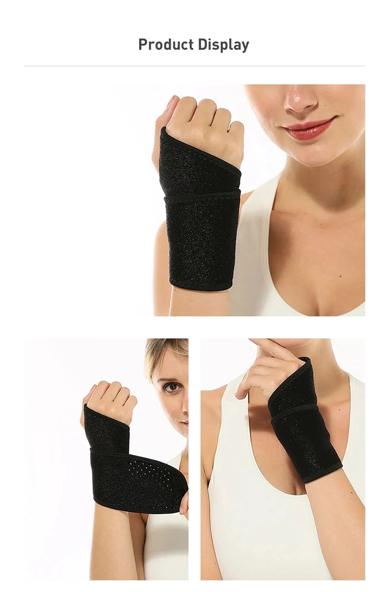 Wholesale Price Adjustable Wrist Support Wraps Fitness Straps Sport Wristband Protector Hand Protect Brace