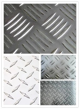 Aluminium/Aluminum Chequered Plate Five Bar for Floor