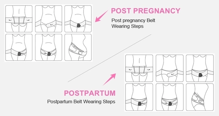 S-Shaper Adjustable Waist Trimmer Pregnancy Lumbar Support Postpartum Maternity Belts