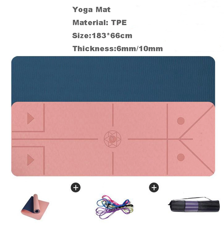 Home Body Building Fitness Equipment Non-Slip Yoga Exercise Mat