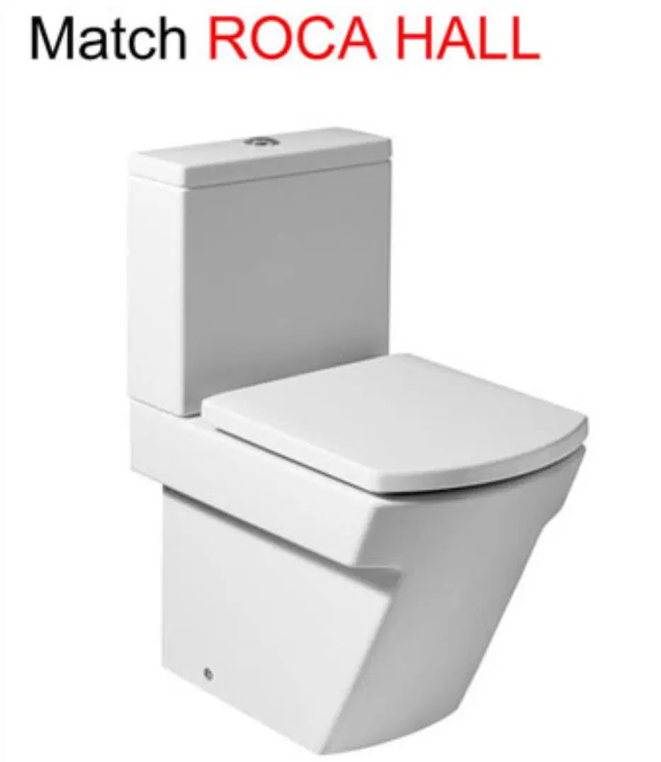 Factory Supply Square PP Slow Drop Toilet Seat