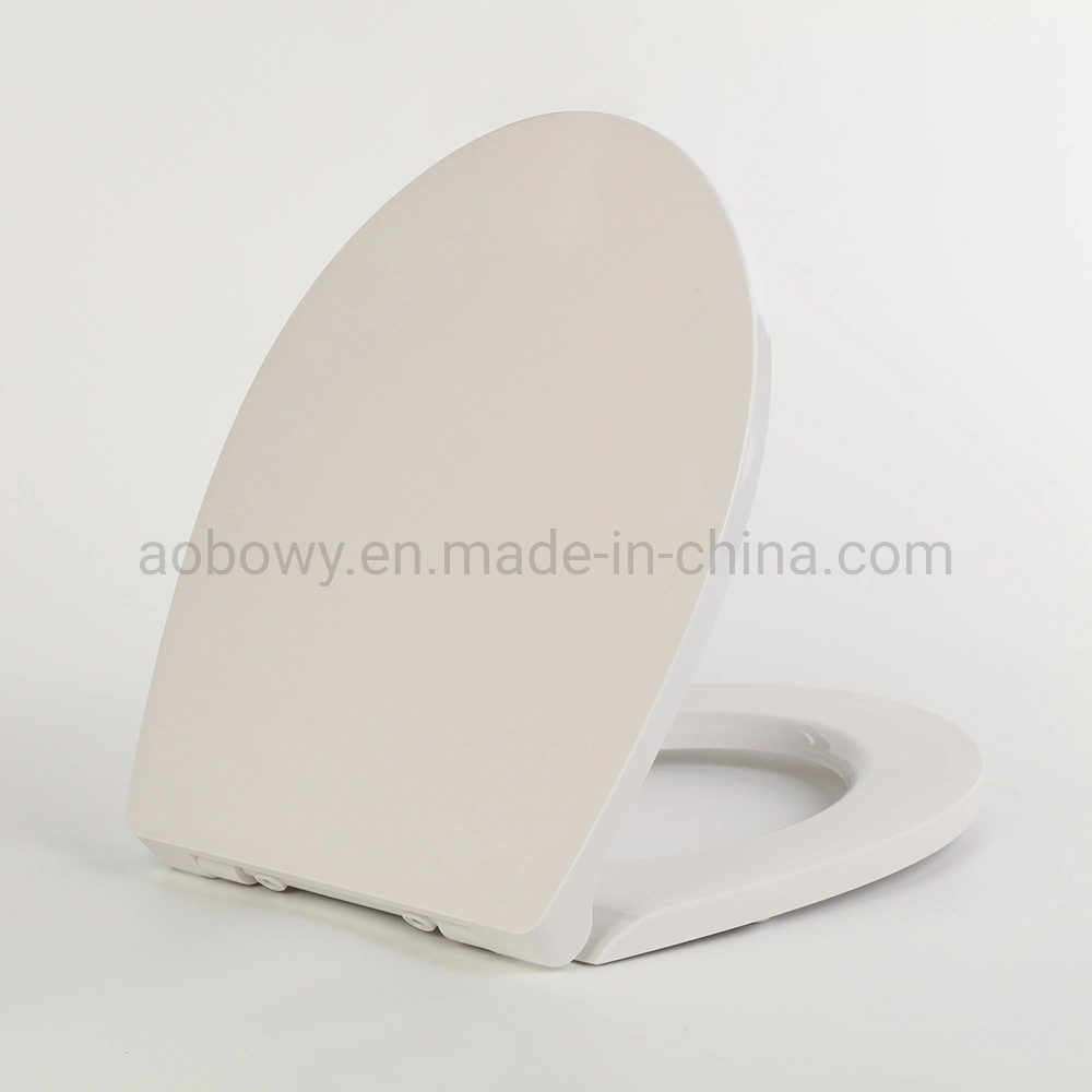 Slow Drop D-Shape Toilet Seat Made in China