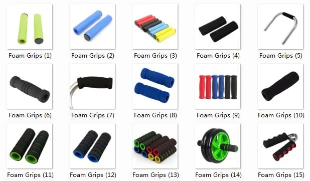 Rubber Tubing Foam Sponge Tube Rubber Handle Grips for Steel