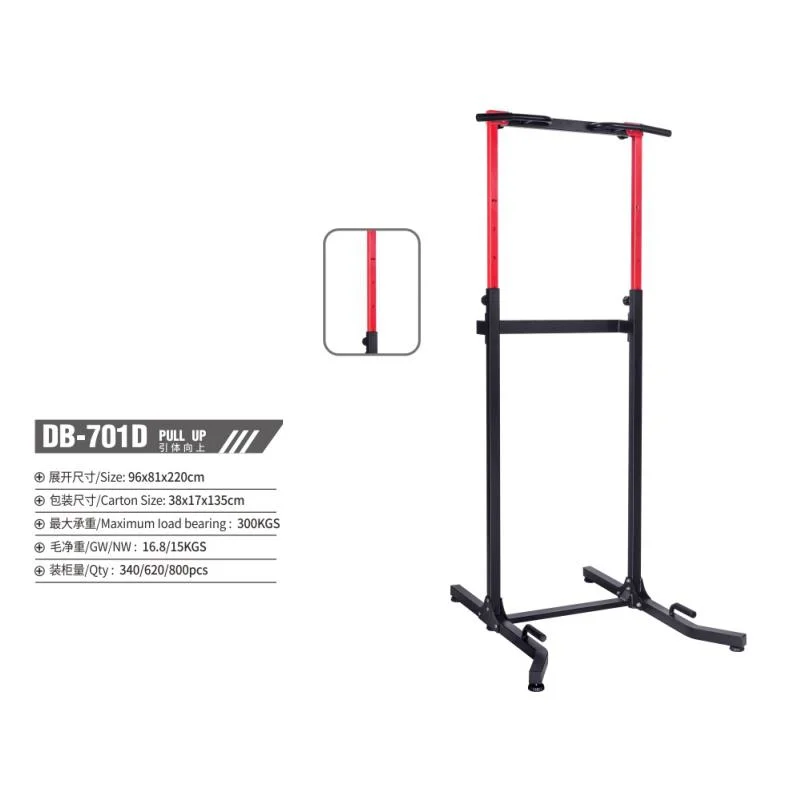 Height Adjustable Horizontal Bar Chin up Bar Power Tower