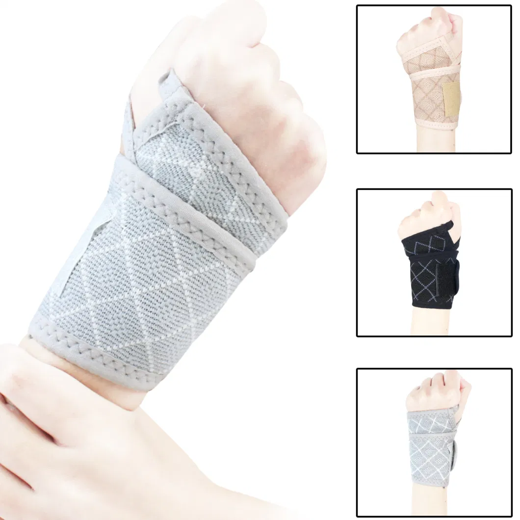 OEM Wear Resistant Hard Pull Gym Fitness Strap Hand Wrist Brace Support