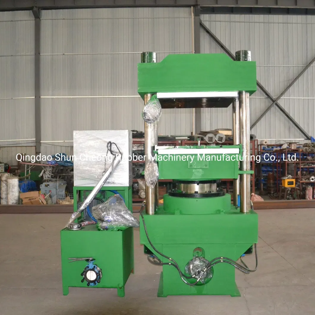 250tons Rubber Dumbbell Vulcanizing Press with Push-Pull Device