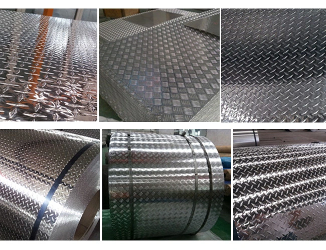 Five bars/ aluminum tread plate/aluminum diamond plate/aluminium checkered plate sheet 3mm 6mm thick aluminium plate