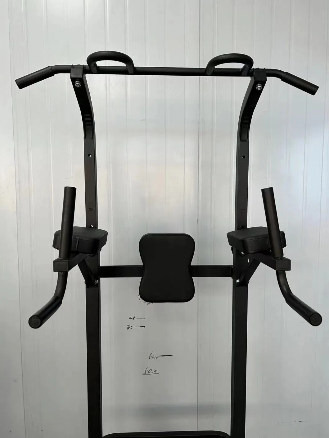 Multifunctional Wall Mounted Pull up Bar Chin up Bar DIP Station for Indoor Home Gym Workout