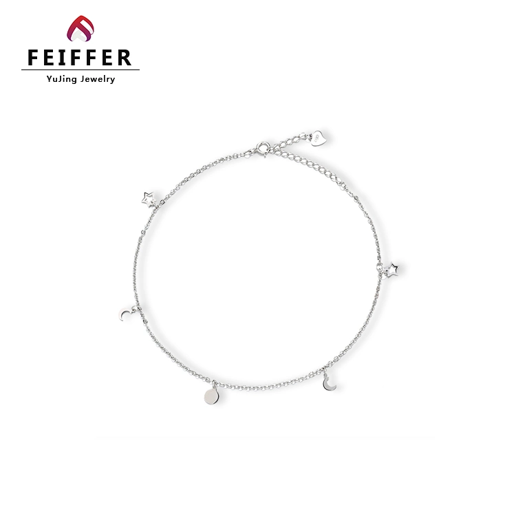 Custom Charm Bracelet Women 925 Sterling Silver Bracelet Anklet