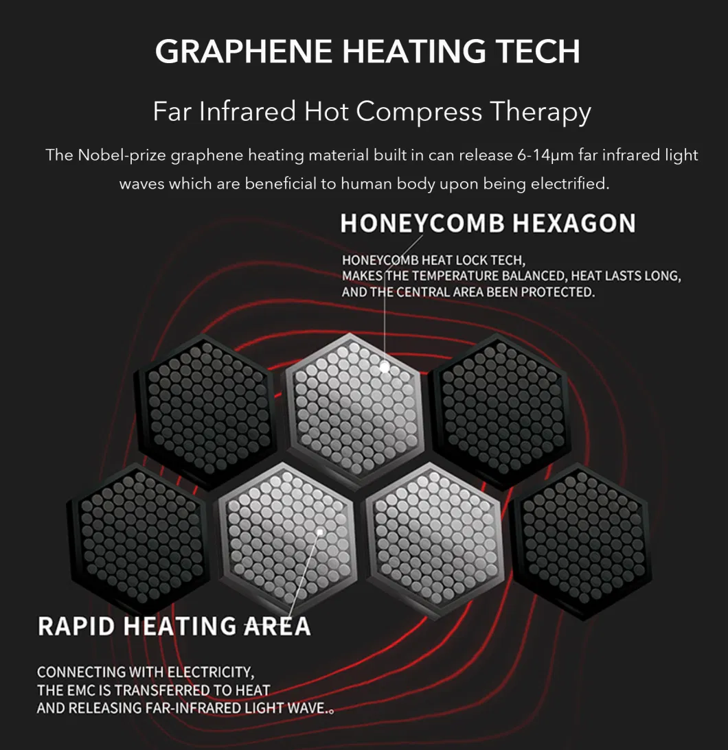 Inflatable Graphene Heating Support Belt for Waist Rehabilitation