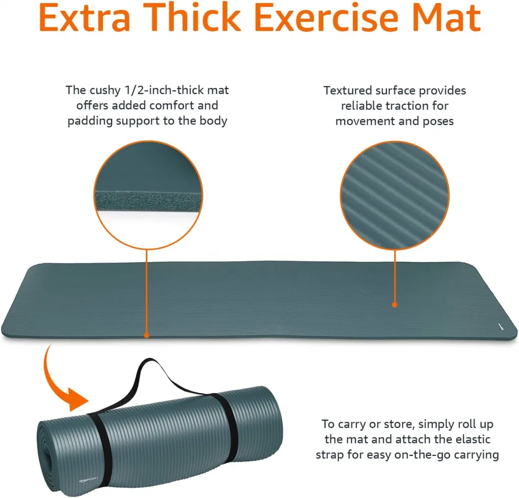 High Density Anti-Tear Sporting Goods Exercise Fitness Gym Equipment Yoga Mat
