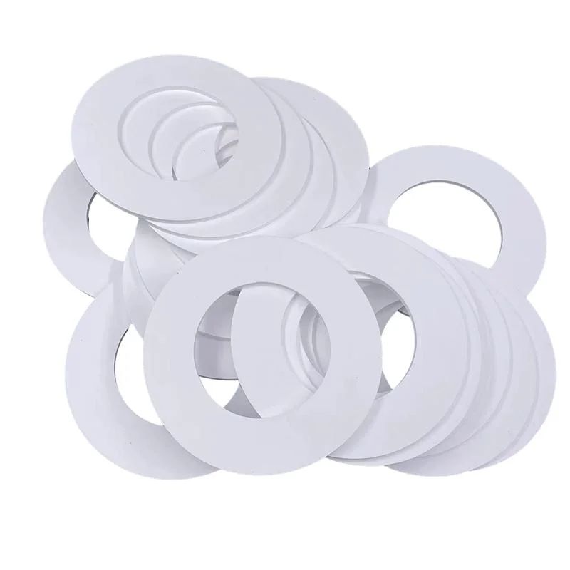 PTFE Expansion Gasket PTFE Soft PTFE Gasket Sealing C Gasket Customized PTFE Expansion Elastic Plate