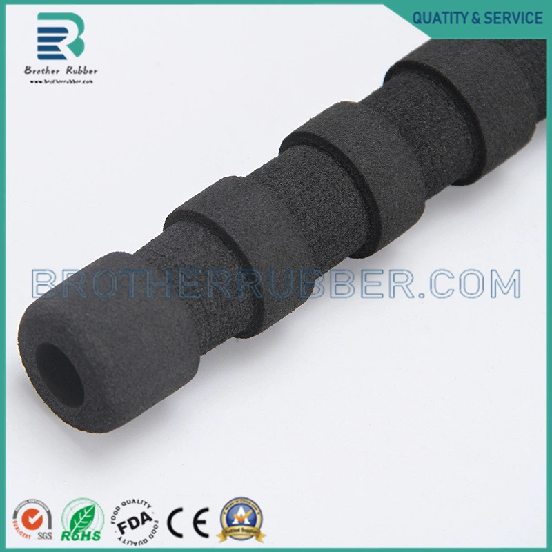 Customized Neoprene NBR Rubber Foam Handle Grip for Gym Equipments