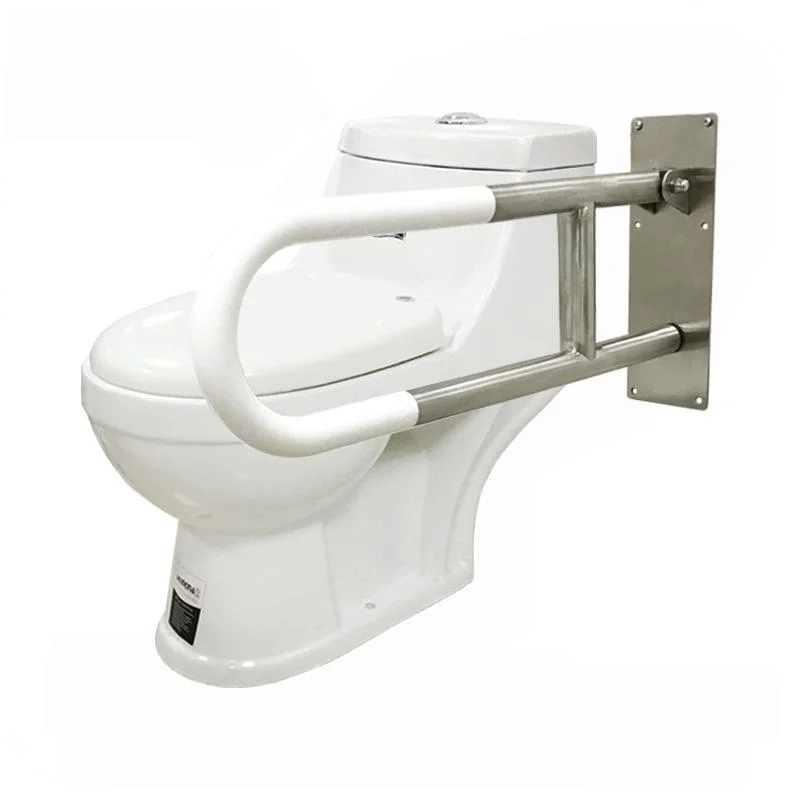 Wall Mount Folding U Shaped Grab Bar Stainless Steel Toilet Safety Armrest Bathroom Grab Bars