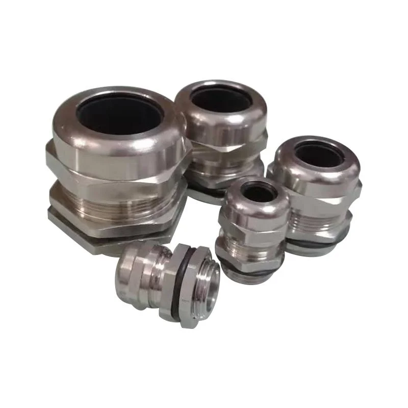 Industrial Electrical Supplies Stainless Steel Waterproof Cord Grips Cable Glands