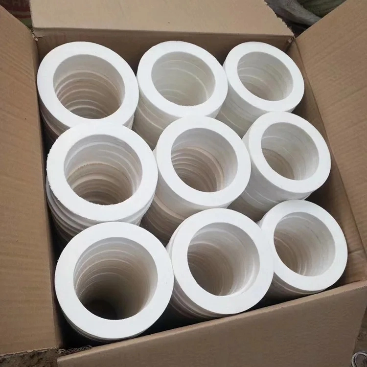 PTFE Expansion Gasket PTFE Soft PTFE Gasket Sealing C Gasket Customized PTFE Expansion Elastic Plate