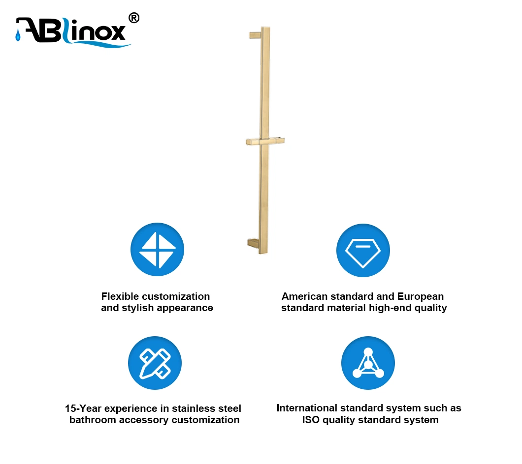 Ablinox Manufacturer Modern Design Easy Installation Stainless Steel Door Handle Bathroom Accessories