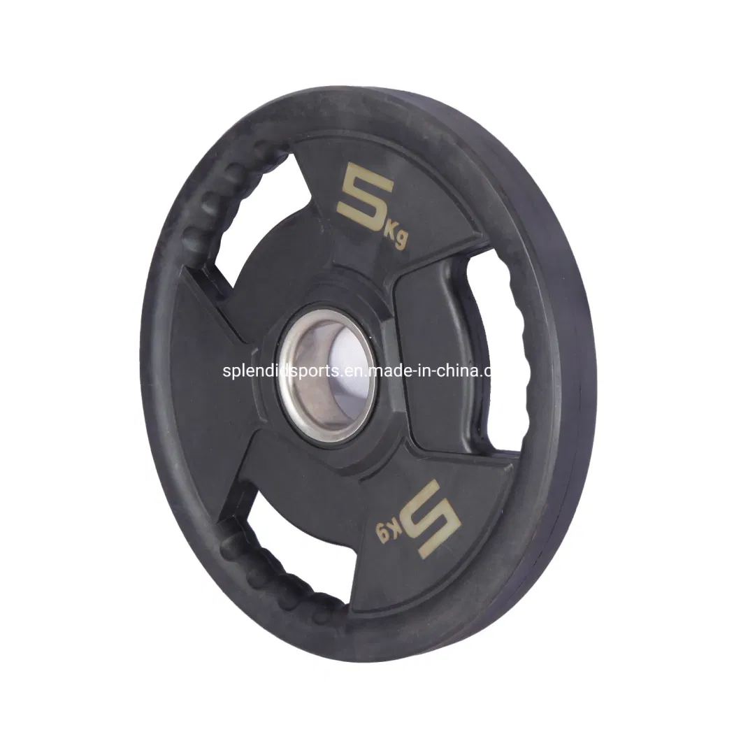 Wholesale High Quality Weightlifting Plate Gym Rubber Weight Plates