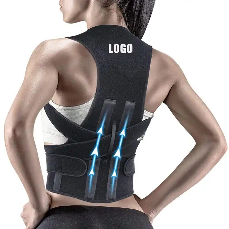 Durable and Adjustable Correct Posture and Exercise Back Support Straps