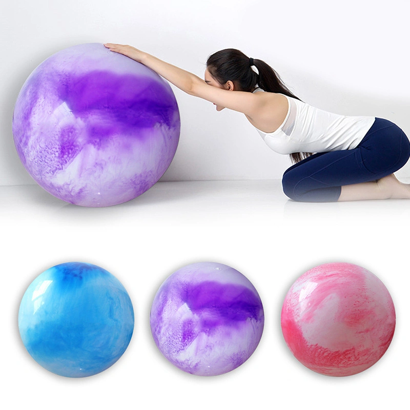 High Quality 65 75cm PVC Giant Inflatable Cloudy Fitness Ball