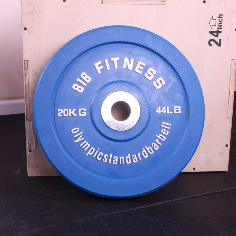 Best Gym Fitness Equipment Customized Bumper Plates Rubber Barbell Weight Plates