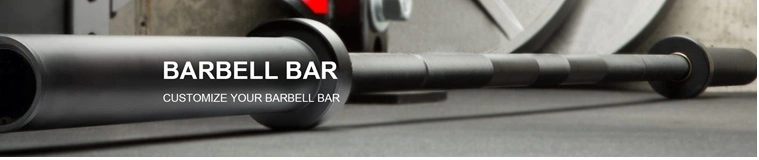 Factory Wholesale Price Fitness Gym Equipment Black Weightlifting Barbell Bar with Customized Various Cerakote Colors