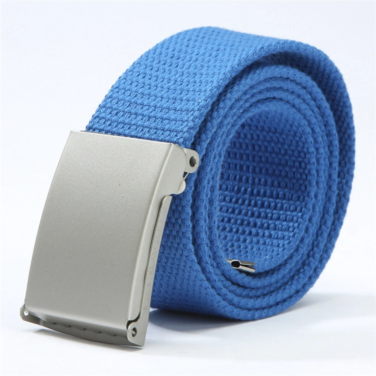 New Combat Canvas Duty Tactical Sport Belt Adjustable Outdoor Hook Loop Waistband Gym Belt