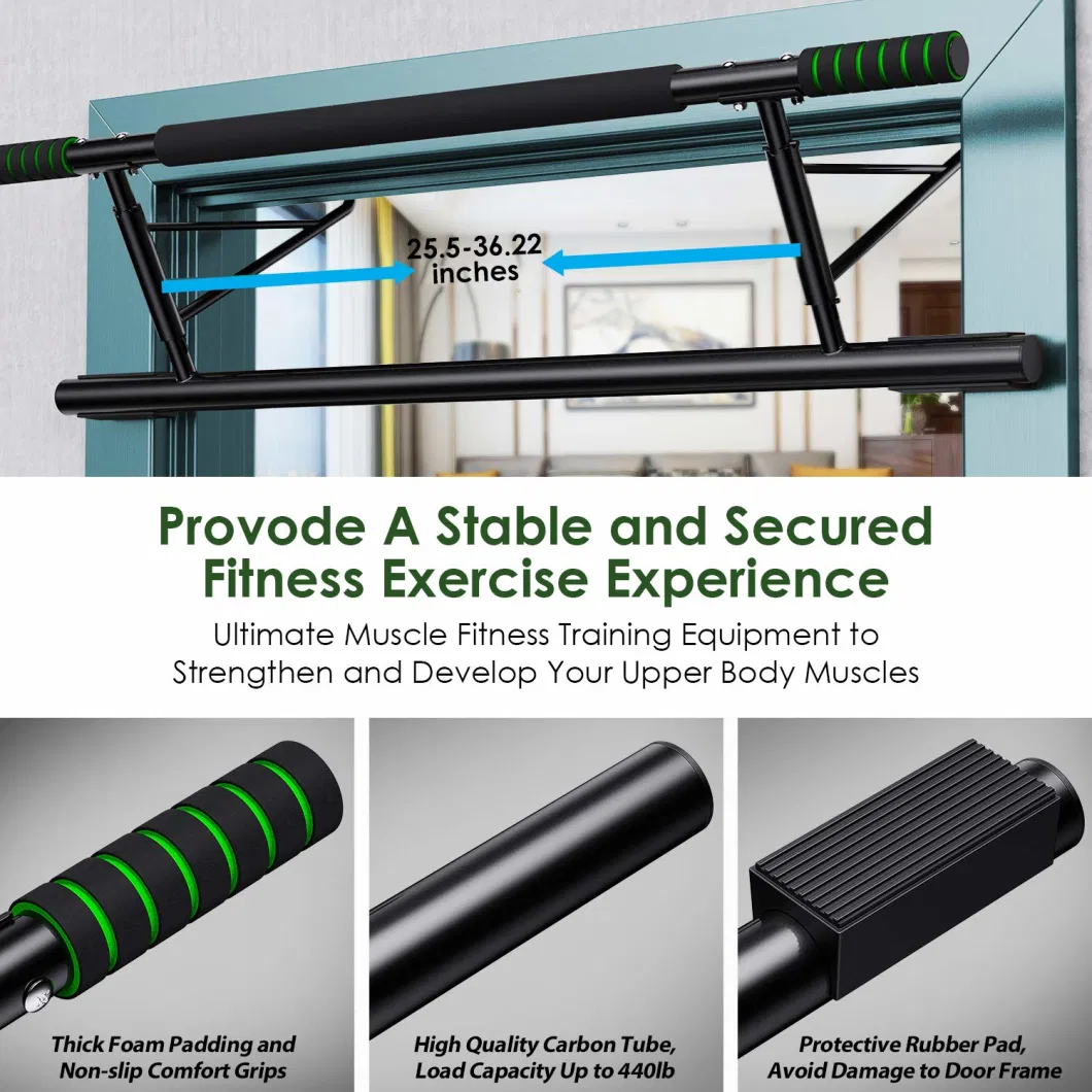 OEM Strength Easy Screw Installation Gym Chin up Training Equipment Pull up Bar