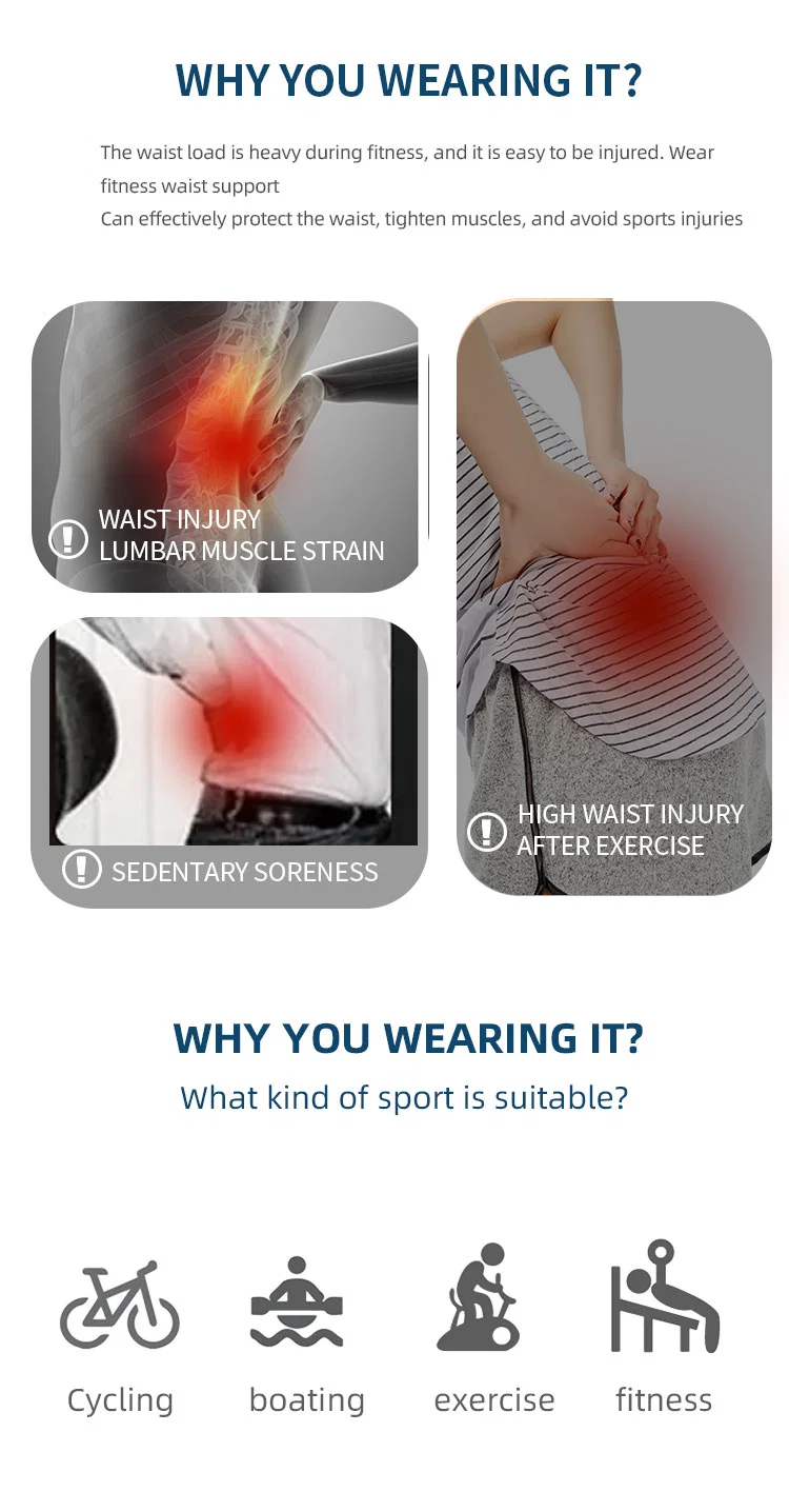 Wholesale Medical Lumbar Brace Sports Adjustable Shaping Training Waist Support
