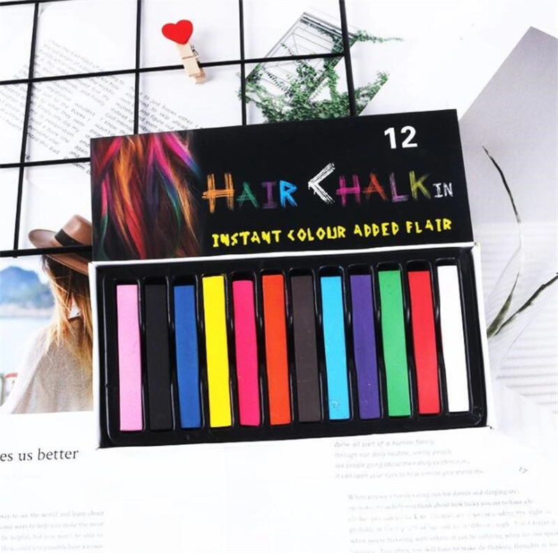 High Quality Soft Pastel Round Hair Color Chalk