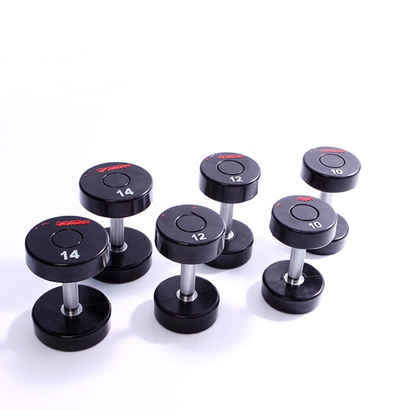 Gym Weight Lifting CPU Round Steel Dumbbells
