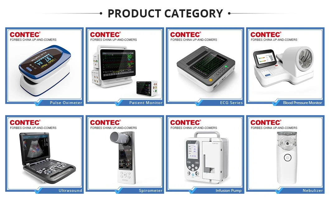 Contec Portable Leads and Circuit EKG 12 Lead Cable 18 Channel ECG Machine Accessories