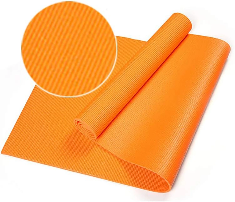 New High Quality Non Slip Yoga Mat Roll up Pillates Gym Fitness Equiptment Large Size Soft Comfortable PVC