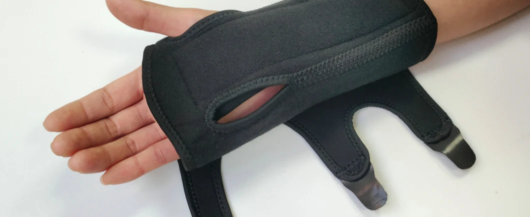 One Size Adjustable Comfortable Neoprene Wrist Hand Splint Brace Support