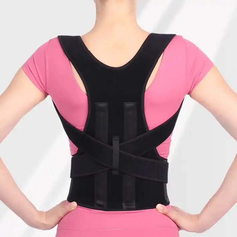 Durable and Adjustable Correct Posture and Exercise Back Support Straps